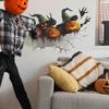 Halloween Wall-breaking Pumpkin Ghost Hand Bedroom Living Room Home Decoration Wall Stickers