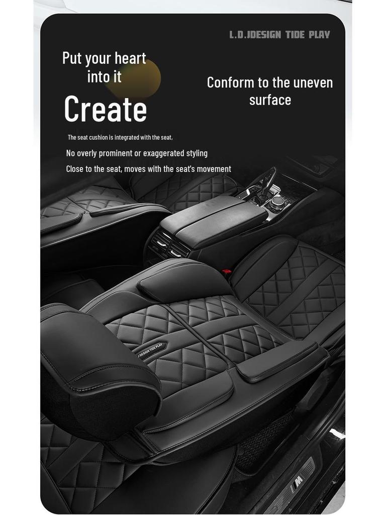 Faux Leather Car Seat Covers for Bluebird Sylphy Classic, Qashqai, Tiida Sun