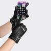 WTEMPO 1 Paar 4 Stile Kunstleder PU Touchscreen Vollfingerhandschuhe Kältefest Winddicht Warm Plüsch Outdoor Radhandschuhe