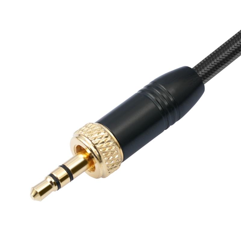 3,5mm auf 6,35mm AUX-Wandlerkabel Stecker auf Buchse Anschlüsse Mikrofonadapter Kabel mit Verriegelung 30cm Länge