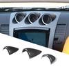 ABS Carbon Fiber Dashboard Panel Top Clock Trim For Nissan 350Z Z33 2003-2006