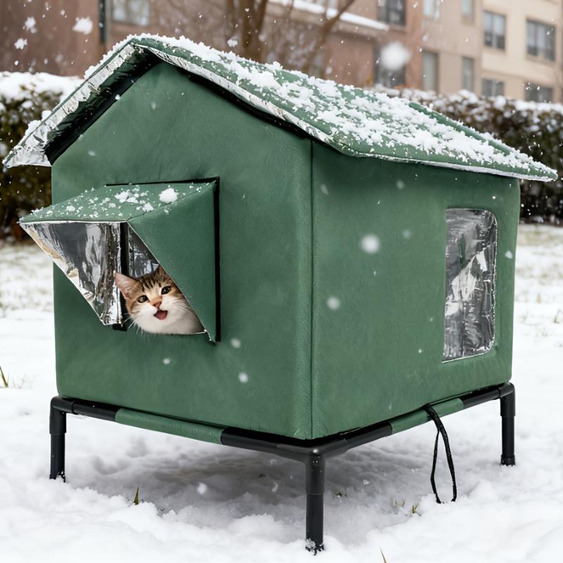 Winter Warm Cat Nest Outdoor Cat
