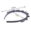 Double Bangs Hairstyle Hairpin Hairdressing Hairpin Headband Womens Headwear