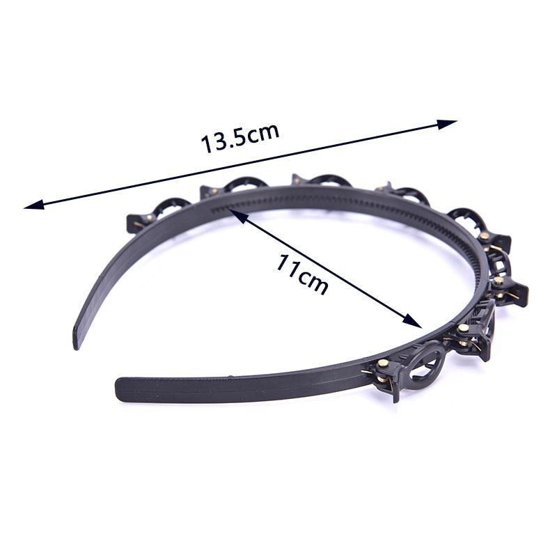 Double Bangs Hairstyle Hairpin Hairdressing Hairpin Headband Womens Headwear
