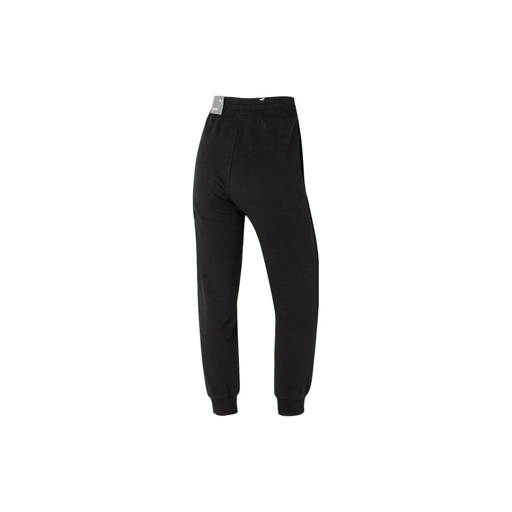 New PUMA Knitted Sweatpants Women's Black 682160-01