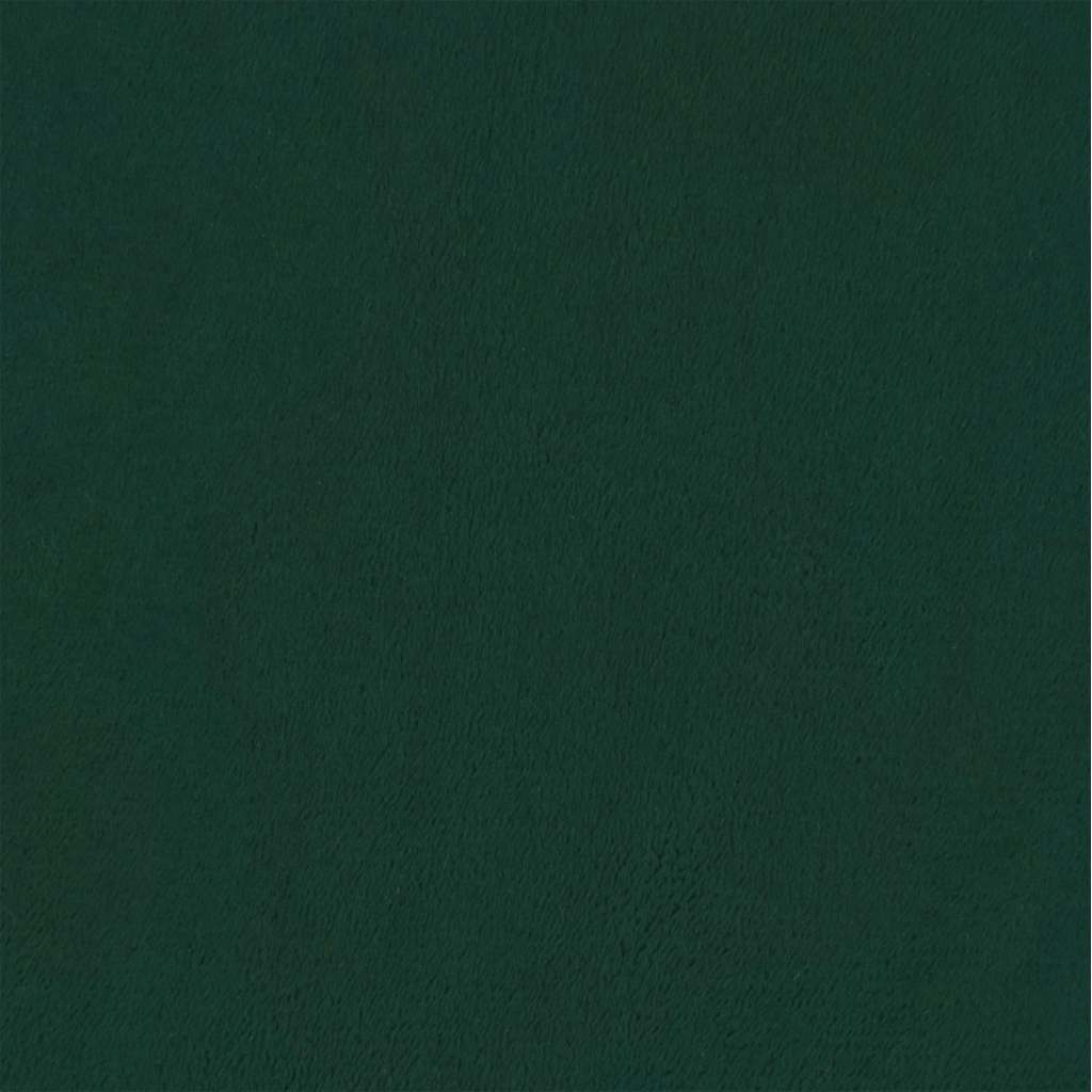 Footstool with Wooden Legs Dark Green Velvet