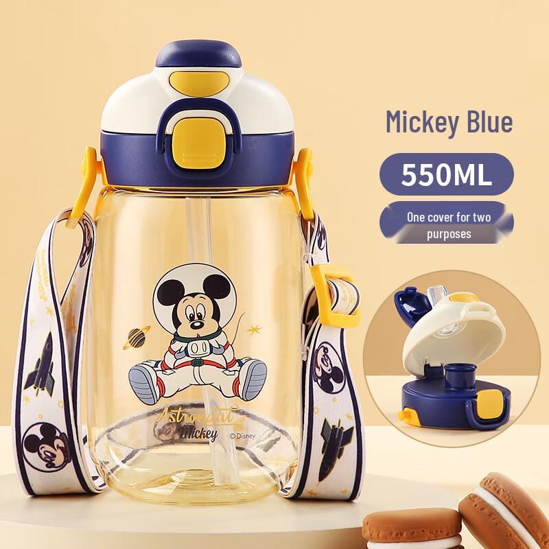 Disney Tritan Kids Water Bottle with Dual-Drink Lid