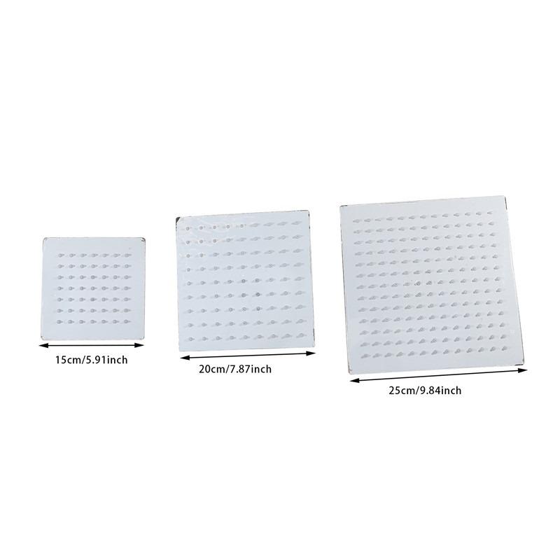 High Quality 10/8/6 Inch Stainless Steel Ultra-Thin Waterfall Shower Heads Rainfall Shower Head Rain Square Round New
