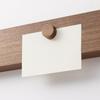 MUJI Furniture Holder with 44cm Wide X 4cm Deep X 9cm Walnut Product 12939641 Wall-Mountable Magnet, High, Veneer, Number