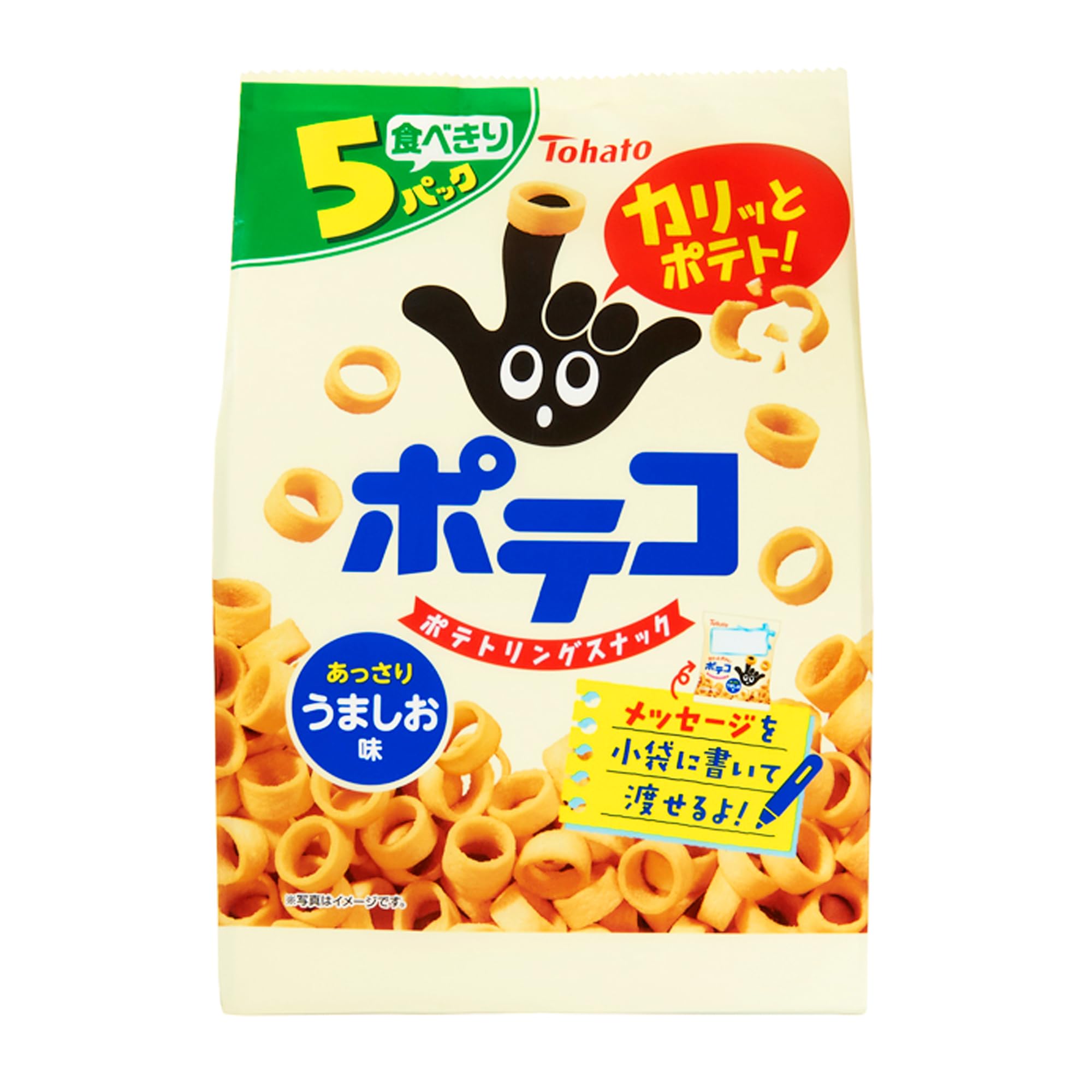 

Tohato 5P Poteco Umashio Flavor 110 г x 12 пакетиков