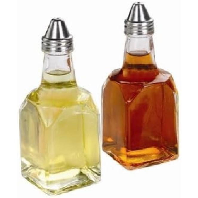 

НАБОР ИЗ 2 ШТУК, 6 унций. (Унция) Настольный графин для масла и уксуса, стеклянный графин-диспенсер