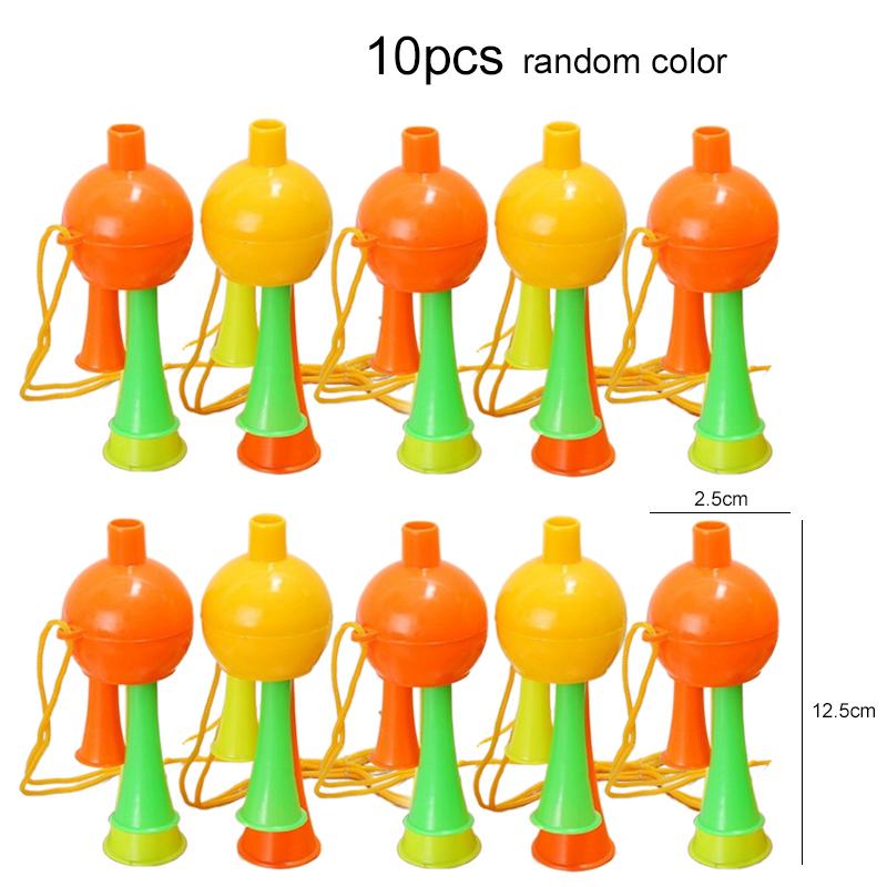 5~10pcs Whistle Plastic Mini Horn Cheerleading Supplies Sports Competition Soccer Basketball Cheerleading Referee Whistles TMZ