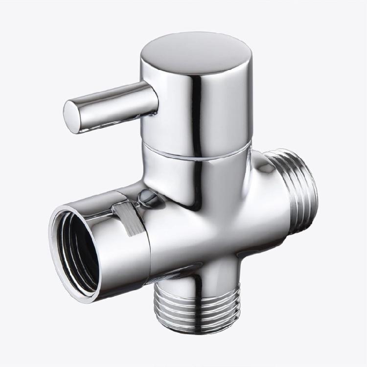 Fast Faucet Adapter Split Flows Valves Metal Produced Fitting Water Divider Valves for House Commercial Bathroom Fixtures