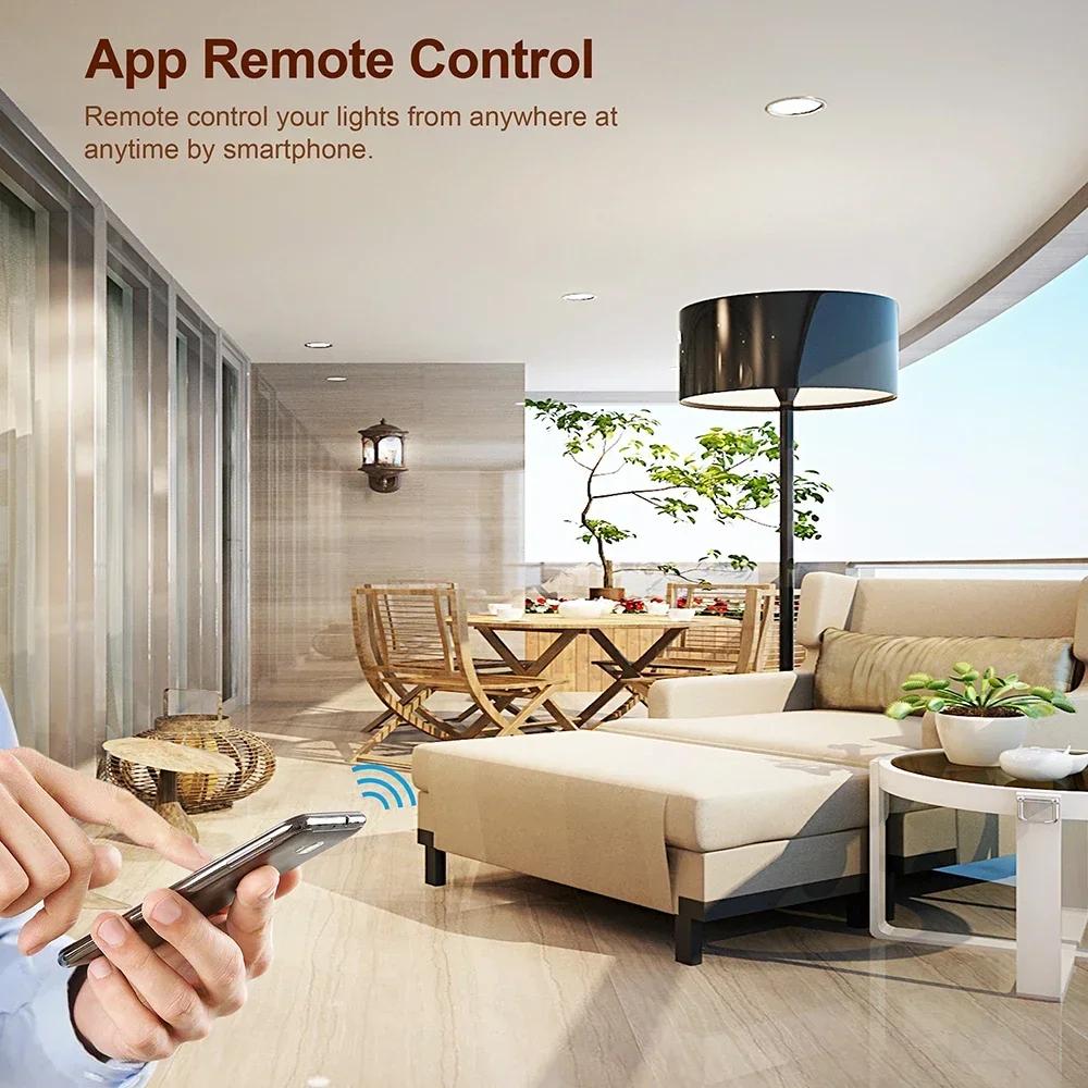 Tuya WiFi ZigBee דימר תאורת LED מתגים חכמים מודול מפסק מנתק דורש חוט אפס שליטה קולית עובד עם Alexa Google Home