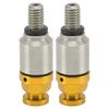 2pcs M5x0.8 Aluminium Alloy Fork Air Bleeder Pressure Relief Valve Replacement for CRF150R CR125R