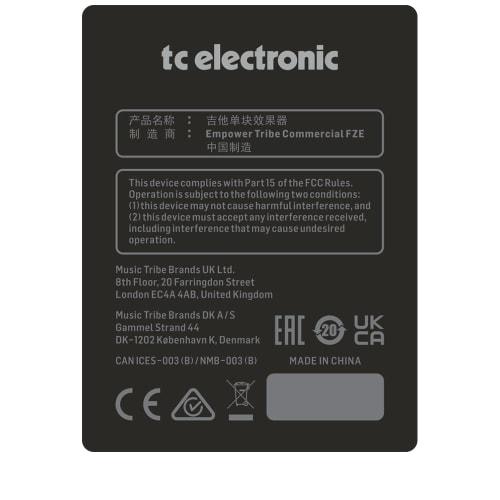 Tc Electronic Analog Octaver Pedal, Analog Circuit Design, True Bypass, NETHER OCTAVER