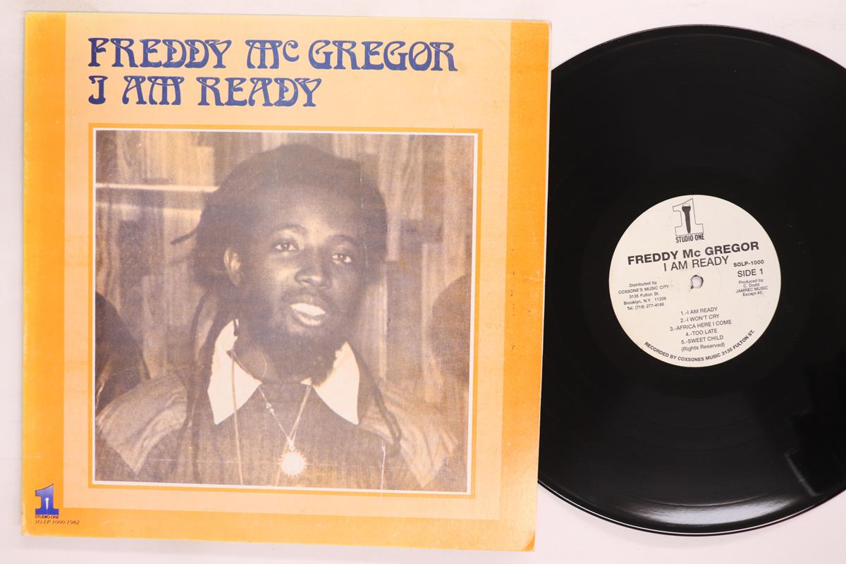 LP Record FREDDIE MCGREGOR  I Am Ready SOLP1000 STUDIO ONE US Reggae Ska  Dub Used