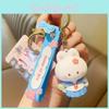 Adorable Resin Keychain Cute Bunny School Design Trendy Bag Charm For Women