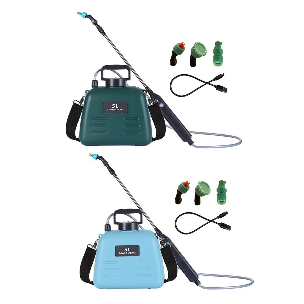 5 Liters Electric Garden Sprayer USB Rechargeable for Household Cleaning