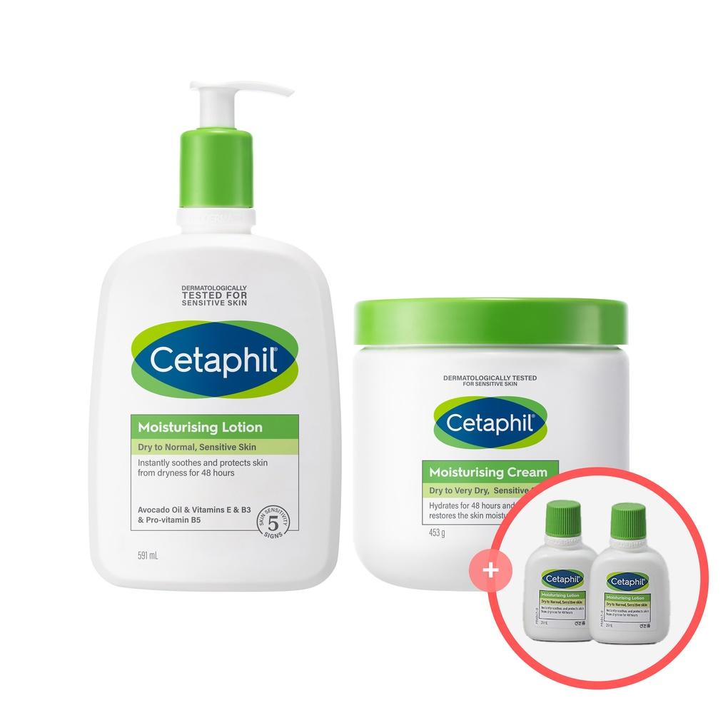 Увлажняющий лосьон Cetaphil 591 мл + Крем Cetaphil 453 г