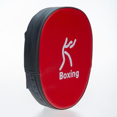 Guanto da boxe Guanto da boxe in pelle PU Schiuma spessa Curvo Focus Target Pad Kickboxing Muay Thai Karate