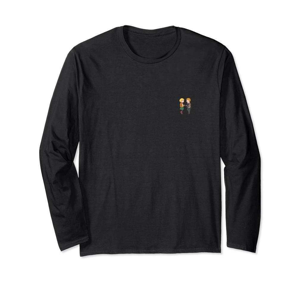 BIOHAZARD RE:4 Bio Masterpiece Theater Leon & Ashley Long Sleeve T-Shirt