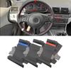 Para BMW E46 Coupe 2000-2006 E39 X5 E53 Z3 E36 2000-2003 Couro perfurado costurado à mão Interior do carro Volante Capa Guarnição