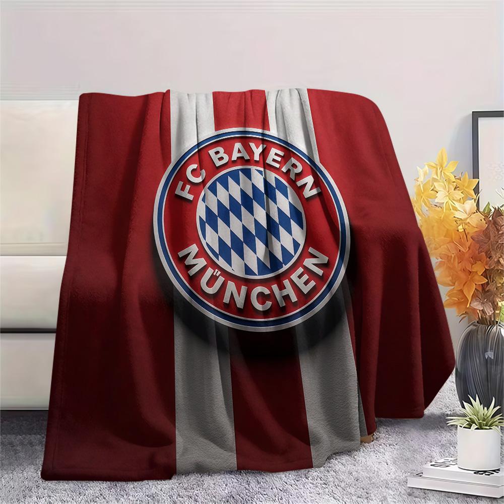 Bayern Munich2 Flannel Blanket, High quality Comfortable for All Seasons, Home Decor, Warmth and Comfort