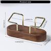 Schreibtisch-Visitenkartenhalter Visitenkarten-Organizer Metall-Visitenkarten-Displayständer Visitenkartenständer für Männer Frauen
