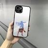 O-Overwatch Telefon Kılıfı iPhone 17 16 15 14 13 12 Pro Max Xr Air Plus için Deri Hissi Siyah Sert Kabuk Kılıf