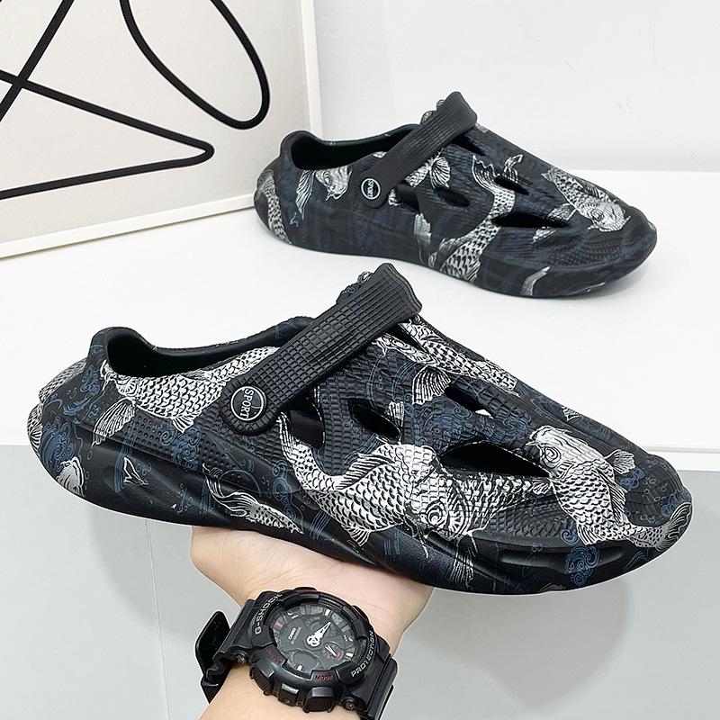 

Men s Summer Camouflage Closed-Toe Beach Sandals and Garden Slippers 43