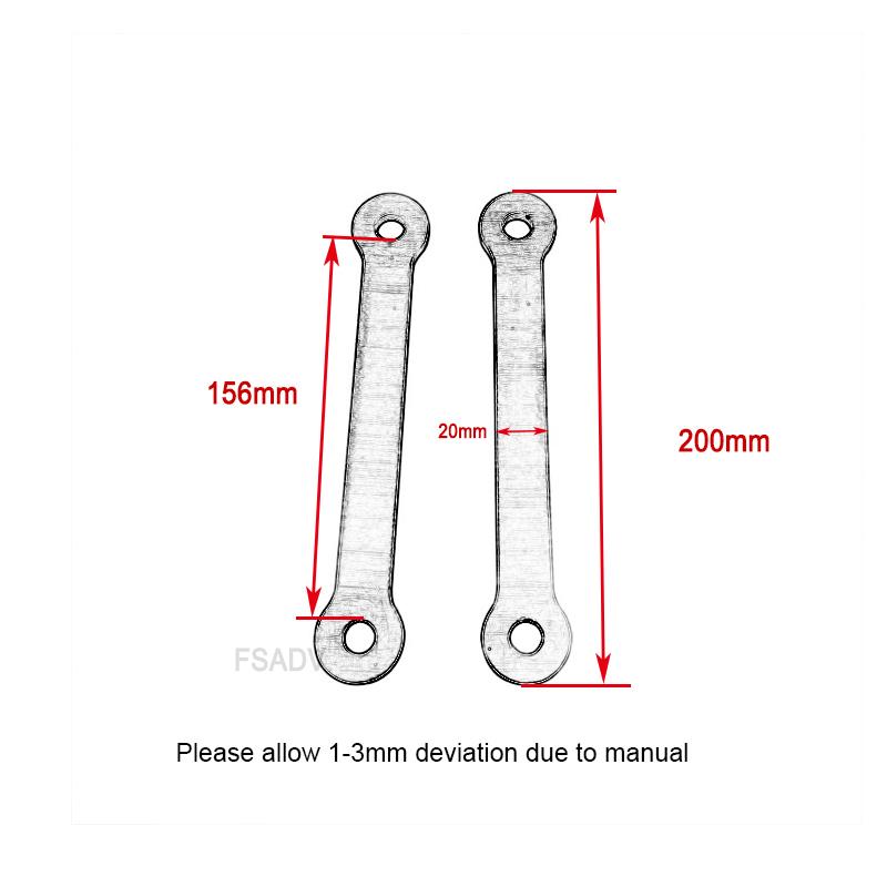 Rear Adjustable Suspension Drop Link Kits Lowering Kit 30mm For Yamaha R6 YZF-R6 YZFR6 YZF R6 2017-2023 2022 2021 Motorcycle