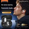M74 Over-Ear Bluetooth Earbuds: HIFI Sound, Noise Cancelling, Long Battery Life for Running/Sports.