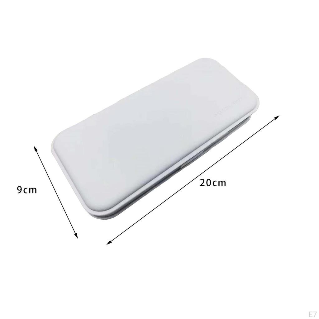 Pencil Box Large Capacity Stackable for Kids, Lightweight Office Supplies, Crayon Portable