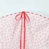 French pure desire girl age reduction floral tube top skirt bow lace-up dress women's vacation chest wrap dress