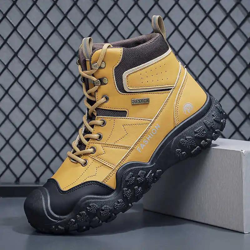 With Lacing Hi Cut Man's Outdoor Shoes Casual Vip Luxury Brand Sneakers Basketball Player Sport Beskete New Fast Pro