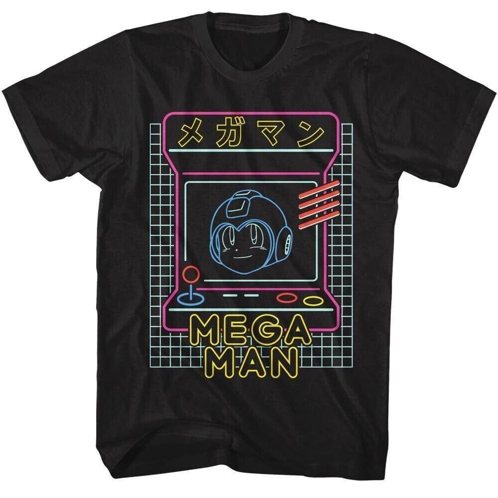 Megaman Neon Arcade Men T Shirt XXL