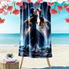 Titanic Print Beach Towel, Large Soft Quick Dry Towel for Beach Camping Swimming