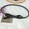 Thin Waist Belt Summer Solid Color Thin Belt Adjustable Waistband Women Waist Belt Corset Belt