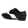 Pantofi de Dans Bărbați Pantofi de Dans Latin Ballroom Talpă Moale Piele Neagră Pantofi Jazz Pentru Băieți Tocuri 2.5cm Pantofi de Antrenament Petrecere Dans