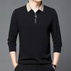 Men S Short Sleeve Loose Fit Solid Color Polo Shirt