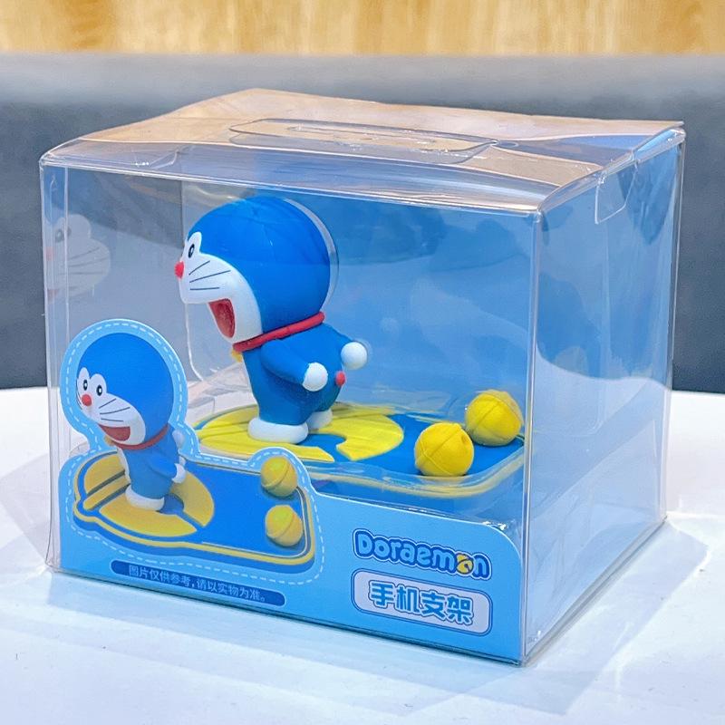 Doraemon Cartoon Phone Holder: Creative Desktop Ornament & Gift
