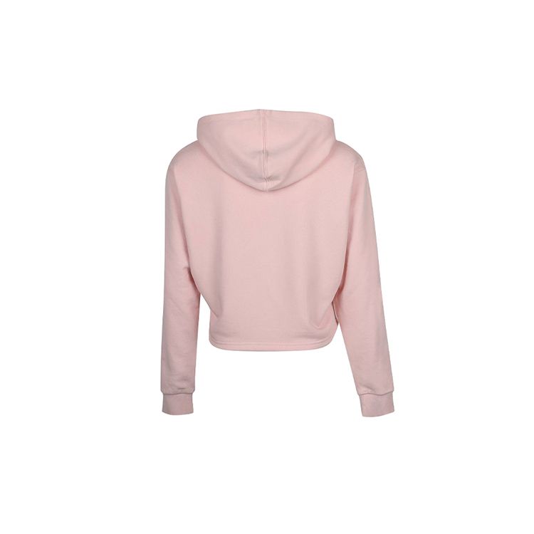 Puma Amplified Cropped Hoodie Women Tops Pink 586592-15