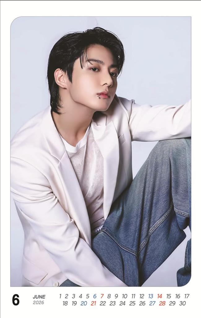 Jungkook Goods 2026 Large Wall Calendar (JUNGKOOK)BD