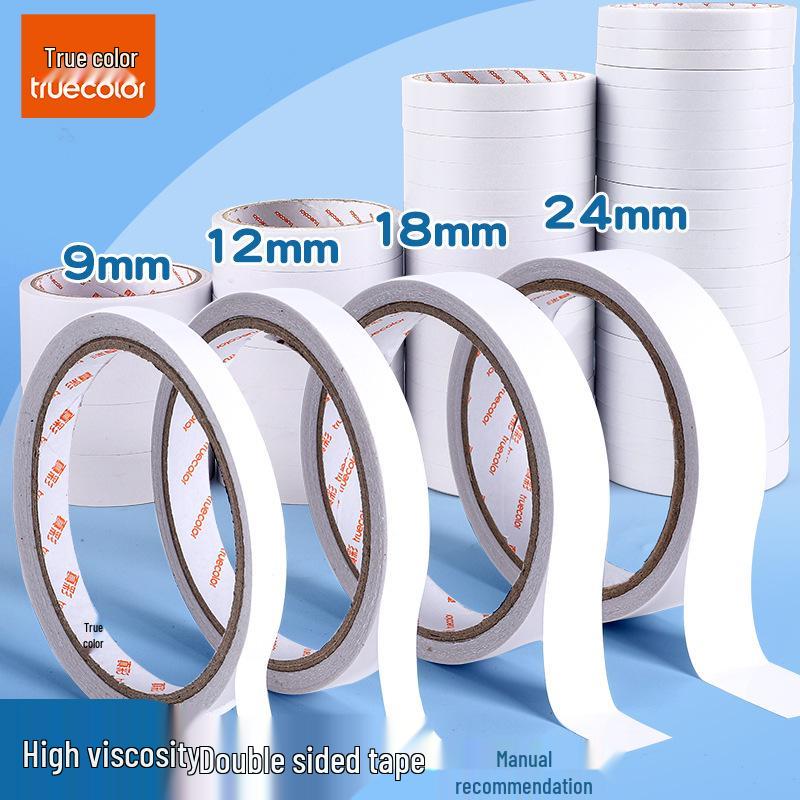 

High Viscosity Double-Sided Tape for Handicrafts - No Marks, Hand-Tearable, Safe for Children and Students