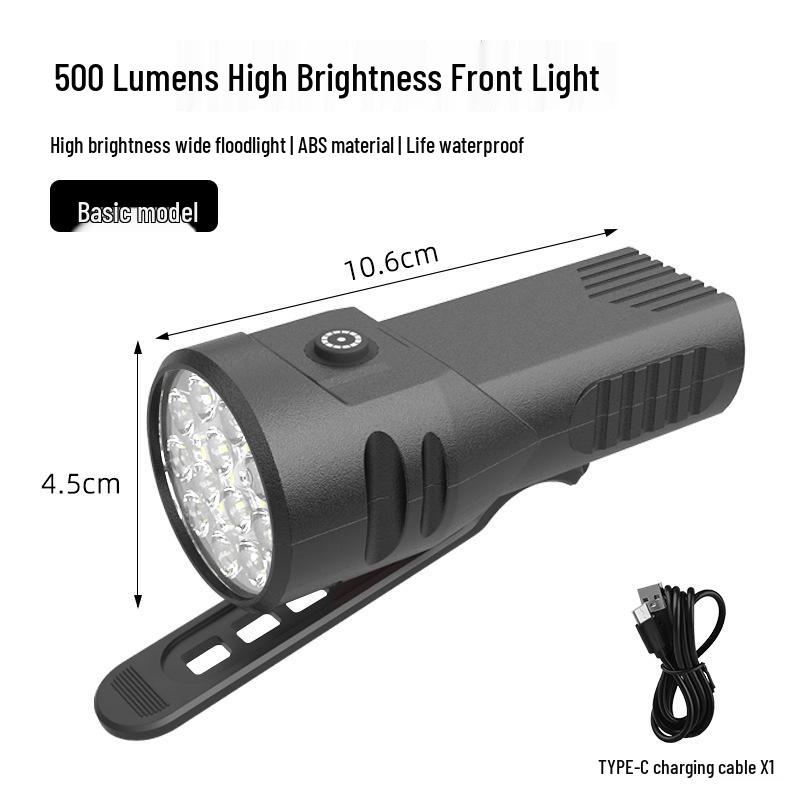 Cross-Border Multifunctional High-Brightness Flashlight & Power Bank for Portable Emergency Exploration