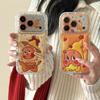 Cartoon Star Embossed Anti-Fall Case for iPhone 15/16/17 Pro Max