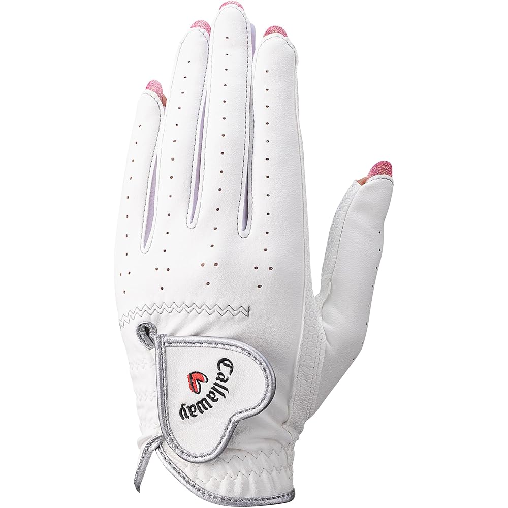 

Callaway NAIL DUAL Women s Golf Gloves White Size M (18cm-19cm) Right and Left Hand