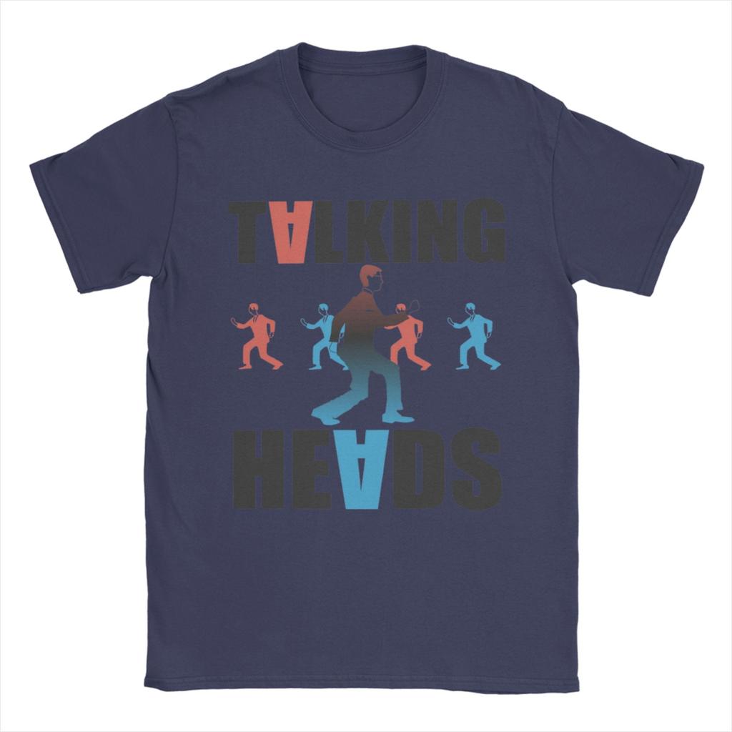 Talking Heads Once In a Lifetime T-Shirt Summer Cotton T Shirts For Man Trendy Cool Casual Tshirt Short Sleeve Classic Clothing