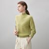Komom Boca Women's Cable Knit Cashmere Sweater